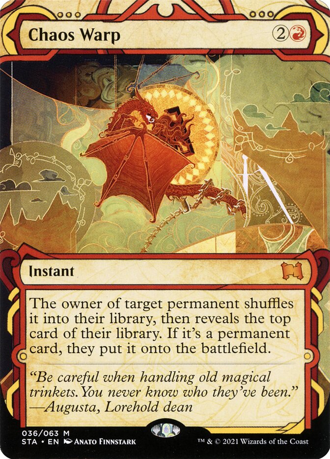 Chaos Warp (36) - Strixhaven Mystical Archive (STA)