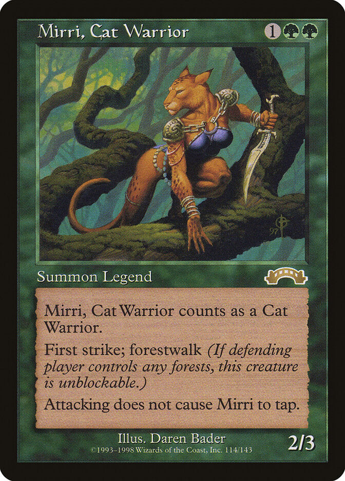 Mirri, Cat Warrior (114) - Exodus (EXO)