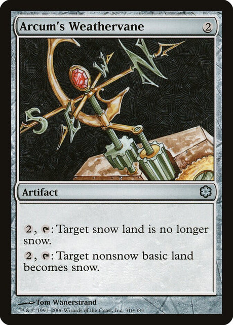 Arcum's Weathervane (310) - Coldsnap Theme Decks (CST)