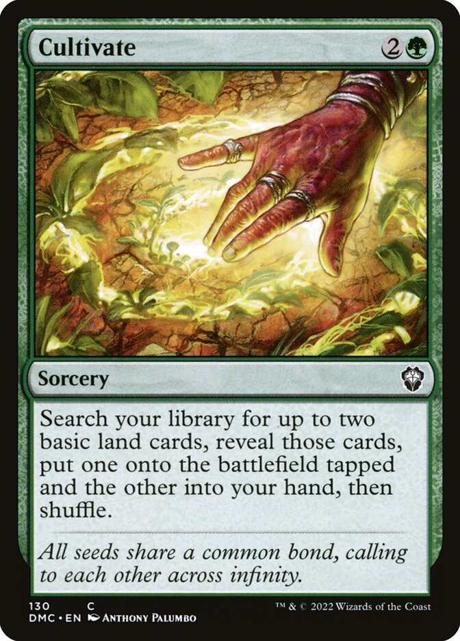 Cultivate (130) - Dominaria United Commander (DMC)