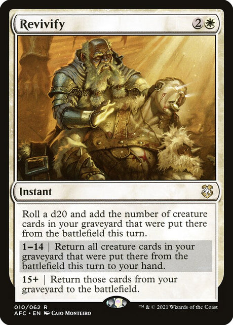 Revivify (10) - Forgotten Realms Commander (AFC)