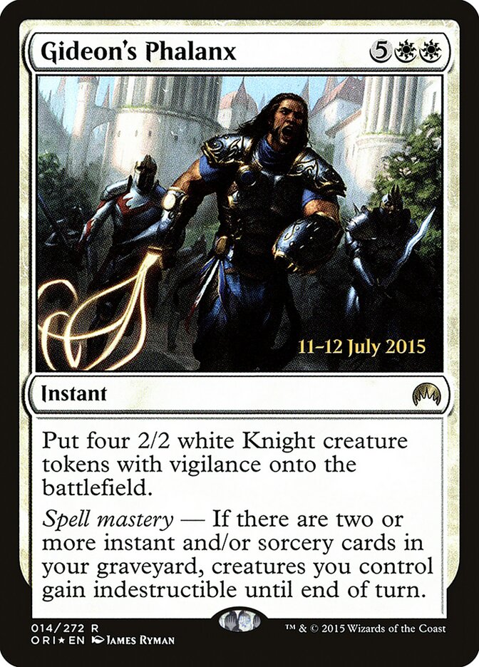 Gideon's Phalanx (14s) - Magic Origins Promos (PORI)