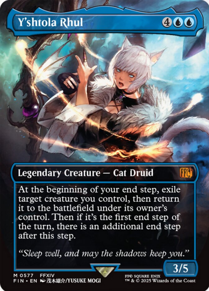 Y'shtola Rhul (577) - [Foil, Borderless] Final Fantasy (FIN)