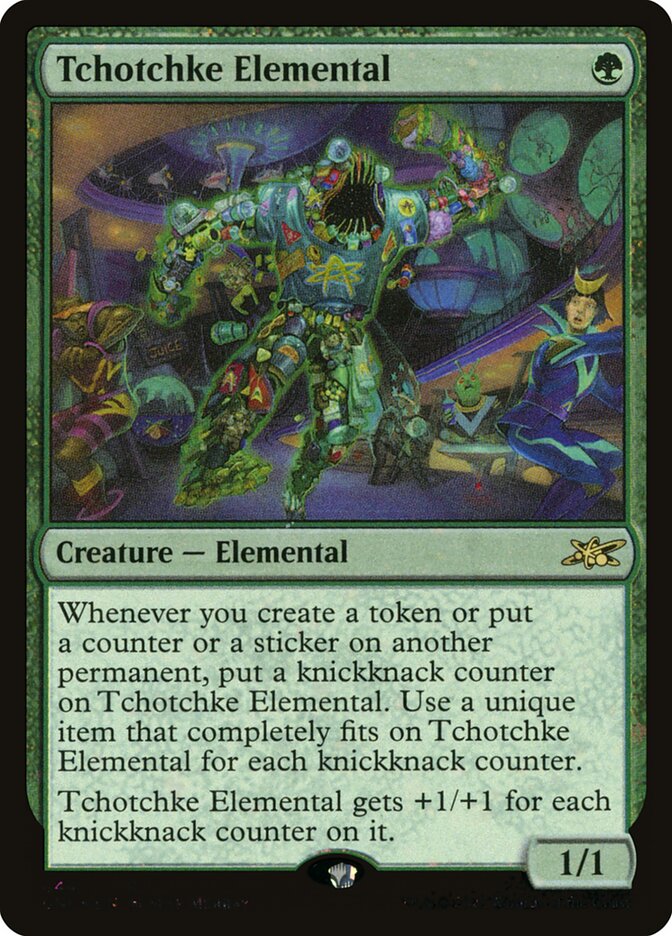 Tchotchke Elemental (444) - Unfinity (UNF)