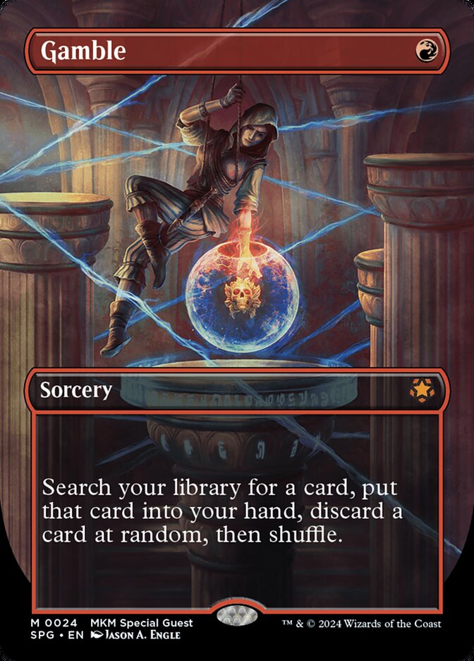 Gamble - [Foil, Borderless] Special Guests (SPG)