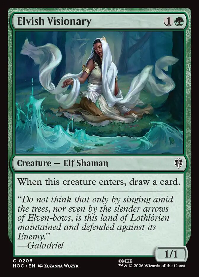 Elvish Visionary (206) - The Hobbit Eternal (HOC)