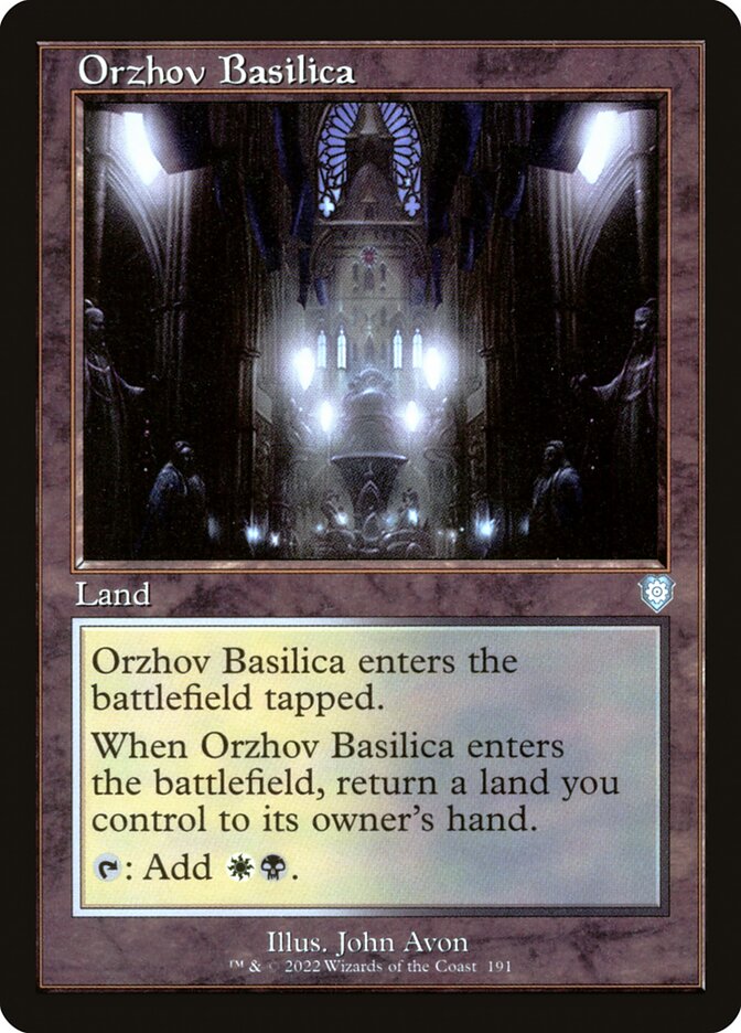 Orzhov Basilica (191) - The Brothers' War Commander (BRC)