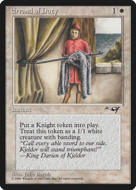 Errand of Duty (2a) - Alliances (ALL)