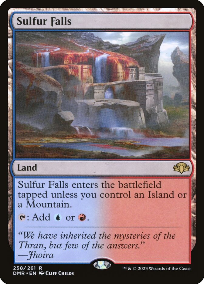 Sulfur Falls (258) - Dominaria Remastered (DMR)