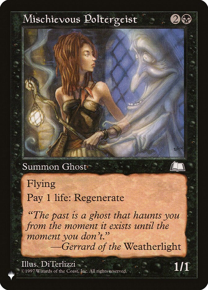 Mischievous Poltergeist (WTH-74) - The List (PLST)