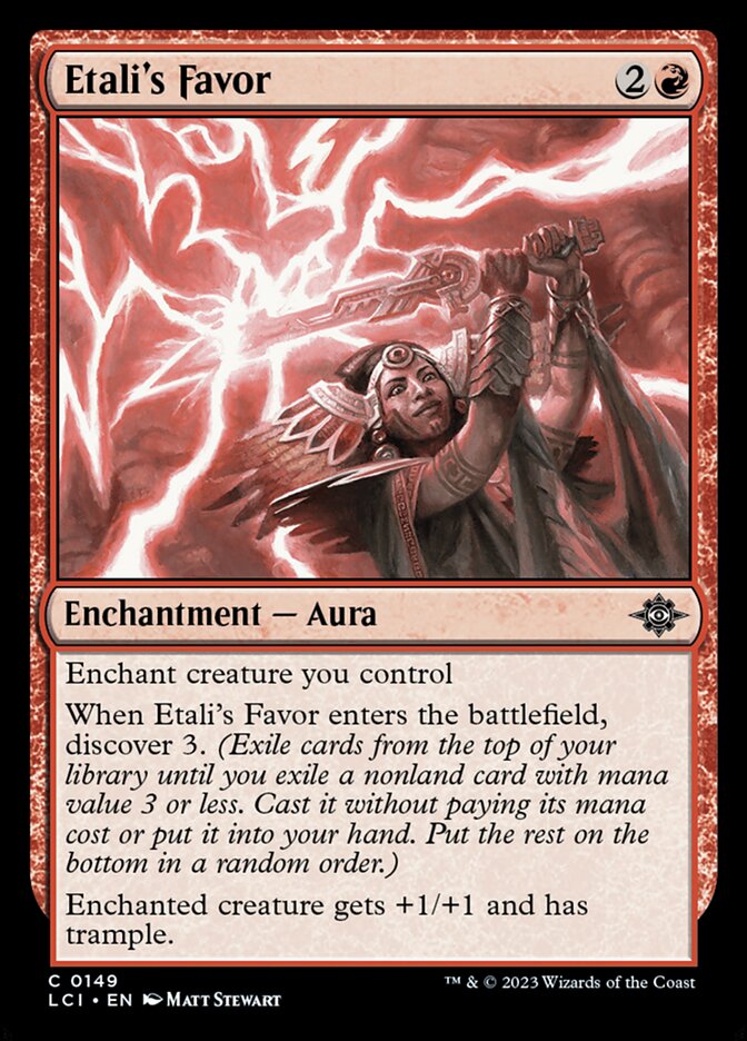 Etali's Favor (149) - The Lost Caverns of Ixalan (LCI)