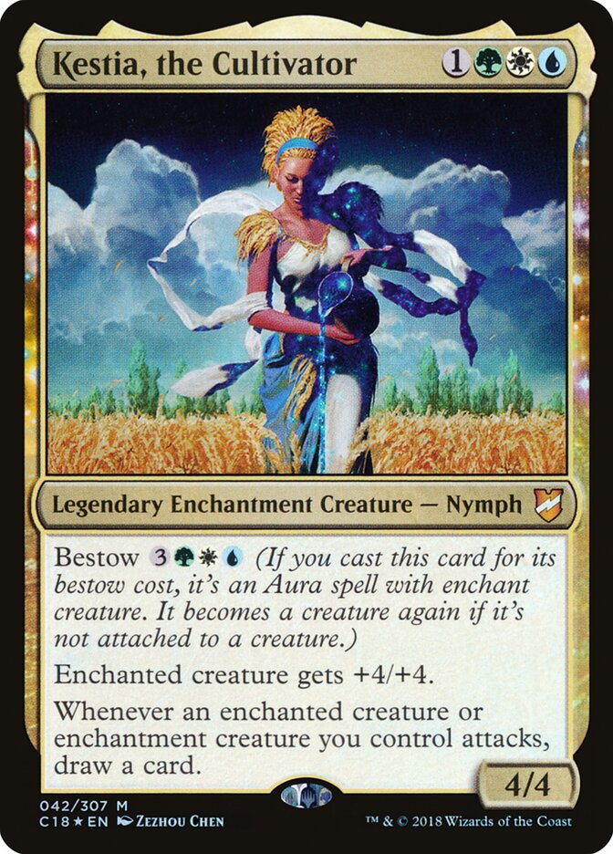 Kestia, the Cultivator (42) - Commander 2018 (C18)