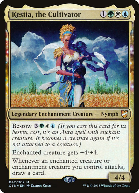 Kestia, the Cultivator (42) - Commander 2018 (C18)