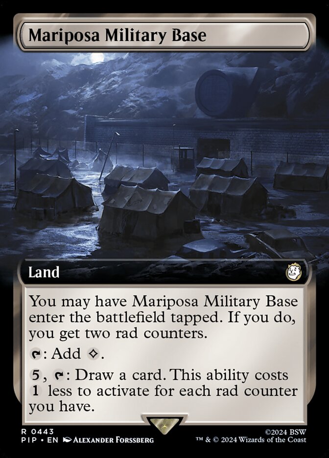 Mariposa Military Base - [Extended Art] Fallout (PIP)