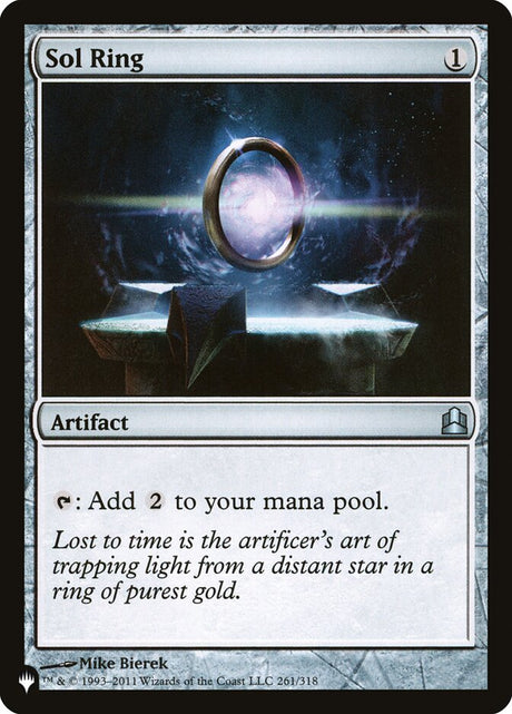 Sol Ring (CMD-261) - The List (PLST)