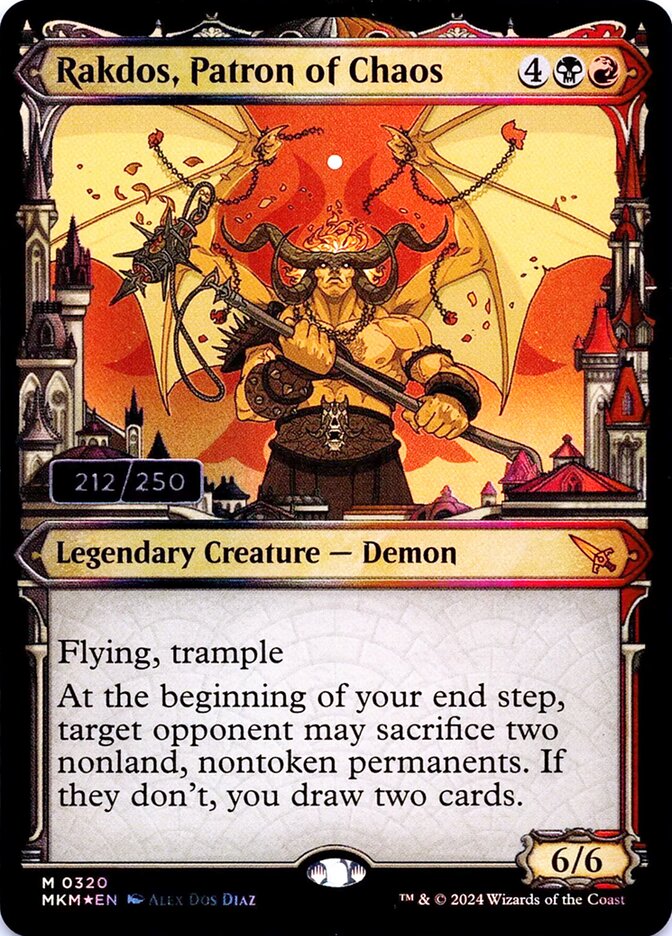 Rakdos, Patron of Chaos (320z) - Murders at Karlov Manor (MKM)