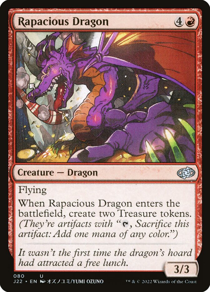 Rapacious Dragon (80) - Jumpstart 2022 (J22)