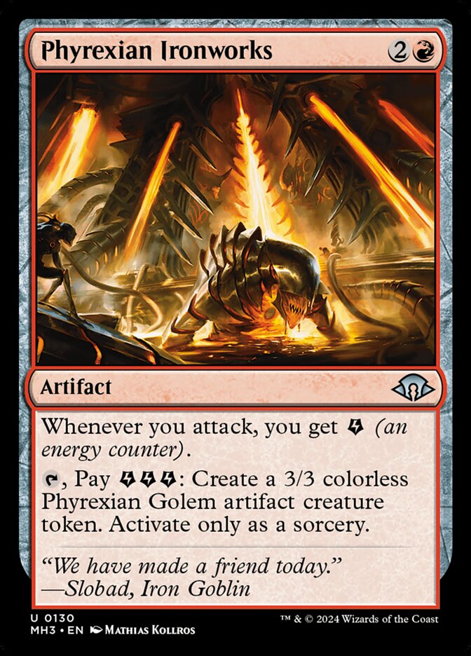 Phyrexian Ironworks (130) - Modern Horizons 3 (MH3)