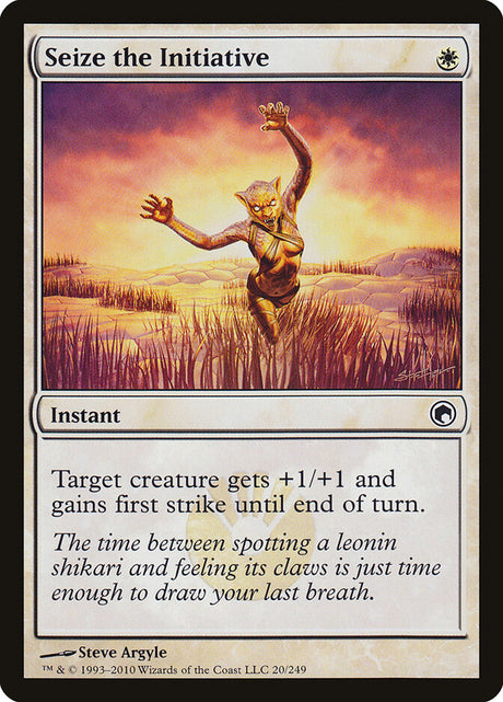 Seize the Initiative (20) - Scars of Mirrodin (SOM)