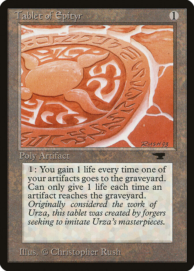 Tablet of Epityr (67) - Antiquities (ATQ)