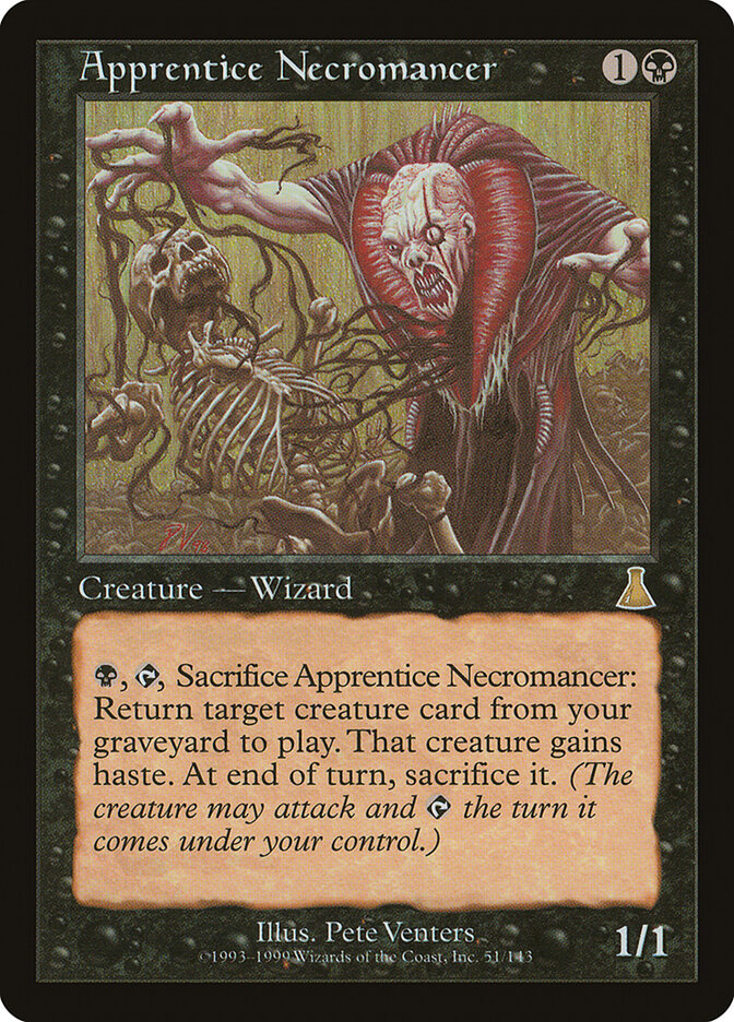 Apprentice Necromancer (51) - Urza's Destiny (UDS)