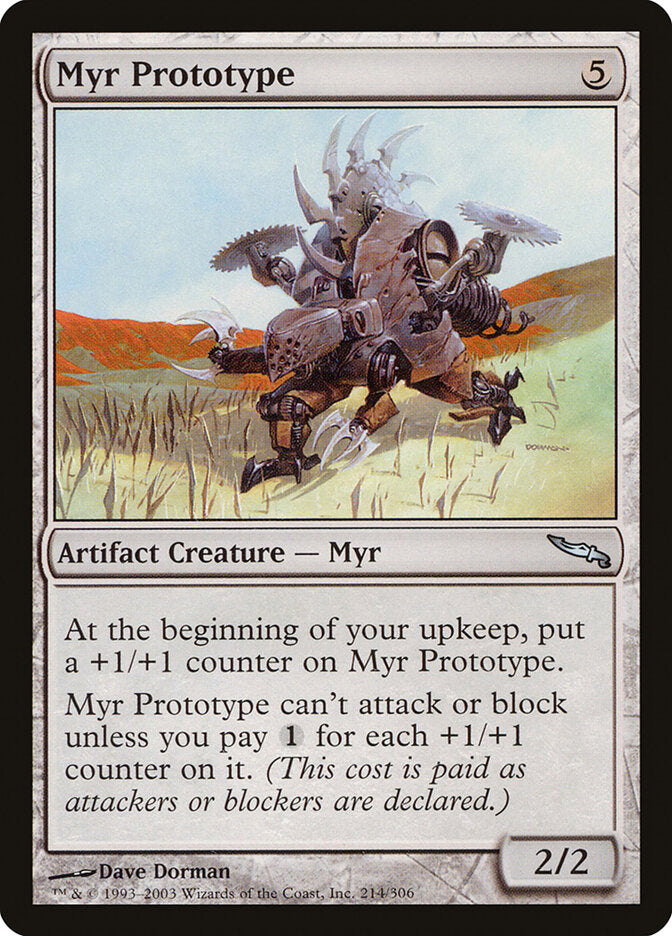 Myr Prototype (214) - Mirrodin (MRD)