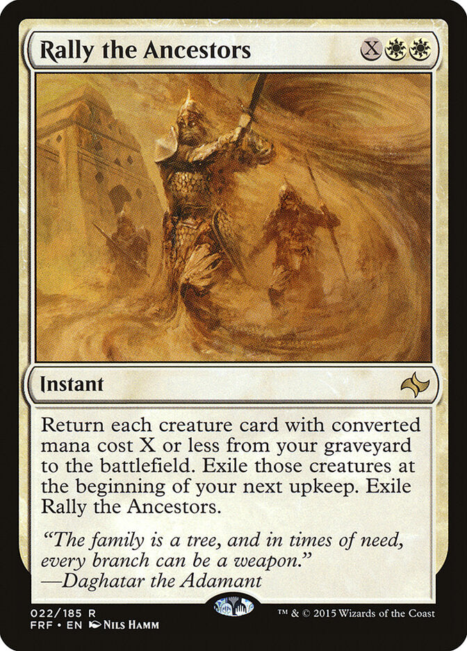 Rally the Ancestors (22) - Fate Reforged (FRF)