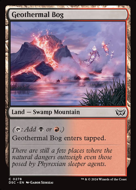 Geothermal Bog (278) - Duskmourn: House of Horror Commander (DSC)