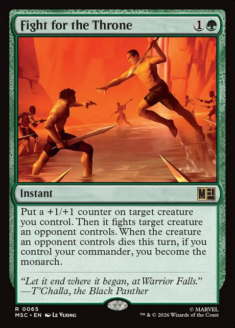 Fight for the Throne (65) - Marvel Super Heroes Commander (MSC)