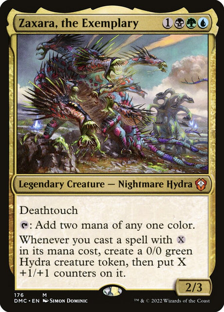 Zaxara, the Exemplary (176) - Dominaria United Commander (DMC)