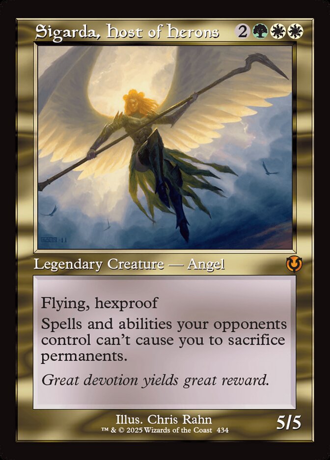 Sigarda, Host of Herons - [Retro Frame] Innistrad Remastered (INR)
