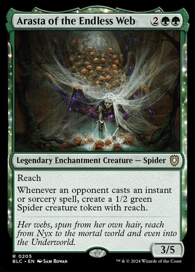 Arasta of the Endless Web (205) - Bloomburrow Commander (BLC)