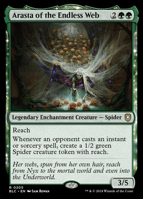 Arasta of the Endless Web (205) - Bloomburrow Commander (BLC)
