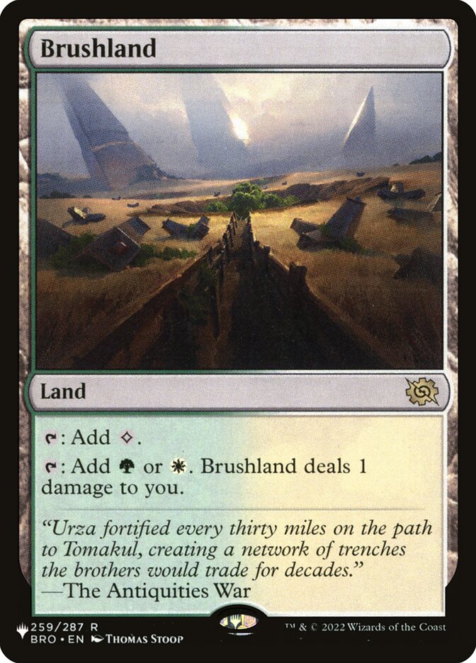 Brushland (BRO-259) - The List (PLST)