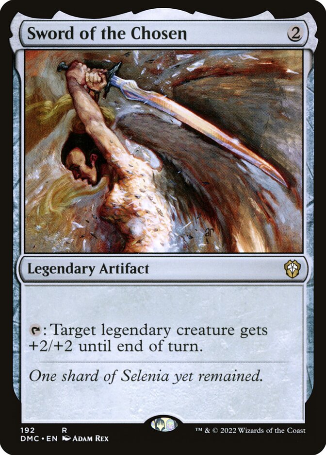 Sword of the Chosen (192) - Dominaria United Commander (DMC)