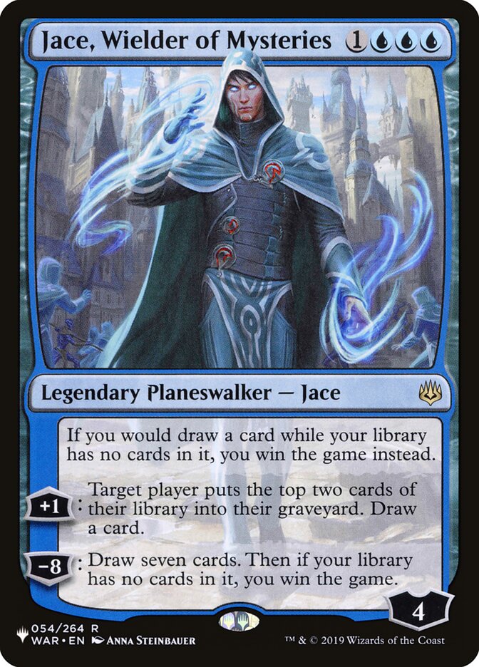 Jace, Wielder of Mysteries (WAR-54) - The List (PLST)