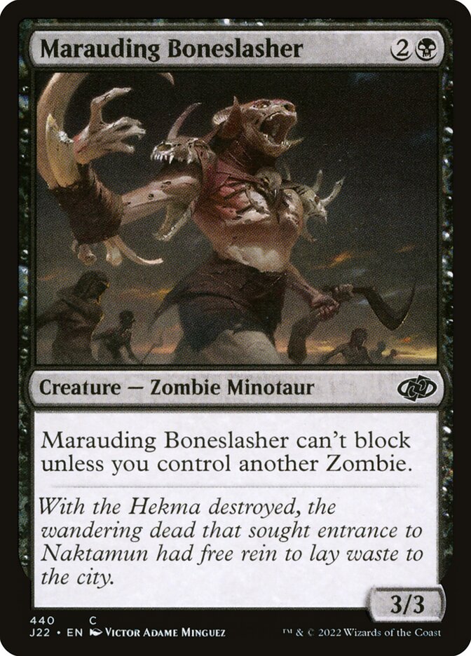 Marauding Boneslasher (440) - Jumpstart 2022 (J22)