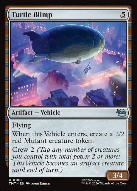 Turtle Blimp (180) - Teenage Mutant Ninja Turtles (TMT)