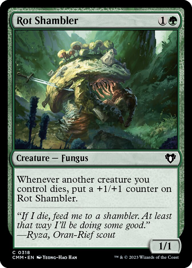 Rot Shambler (318) - Commander Masters (CMM)