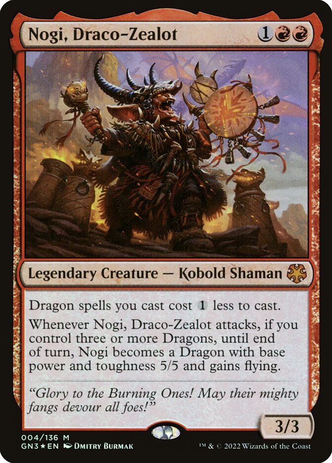 Nogi, Draco-Zealot (4) - Game Night: Free-for-All (GN3)