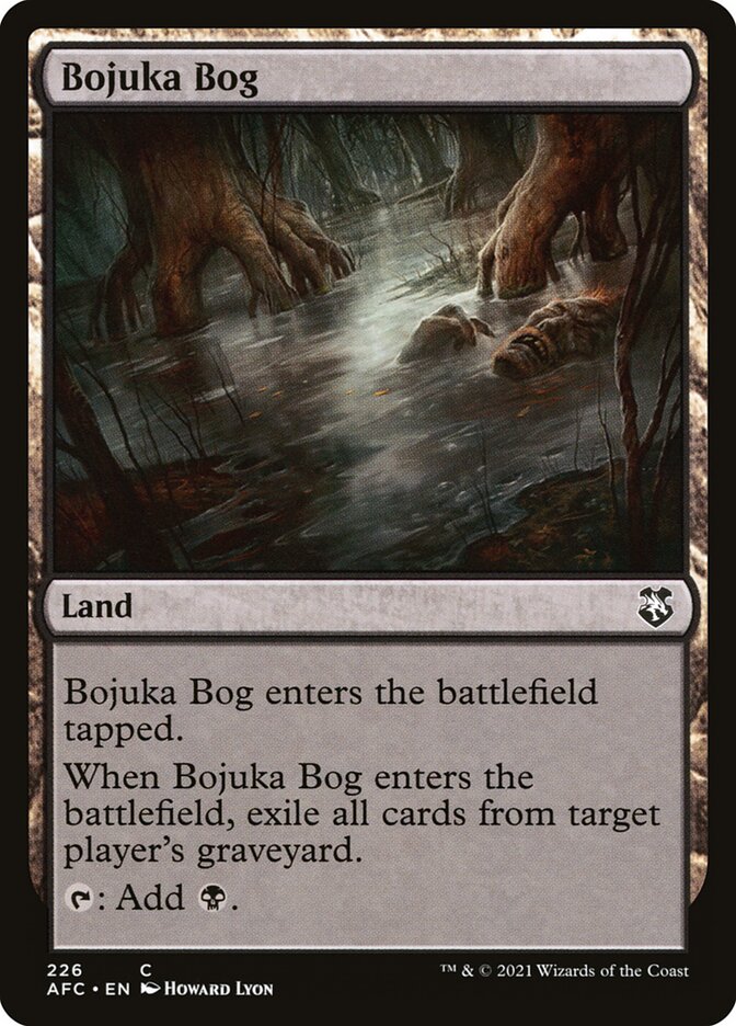 Bojuka Bog (226) - Forgotten Realms Commander (AFC)
