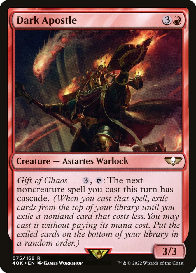 Dark Apostle (75) - Warhammer 40,000 Commander (40K)