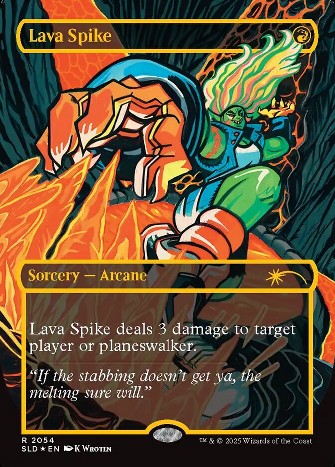 Lava Spike (2054) - Secret Lair Drop (SLD)