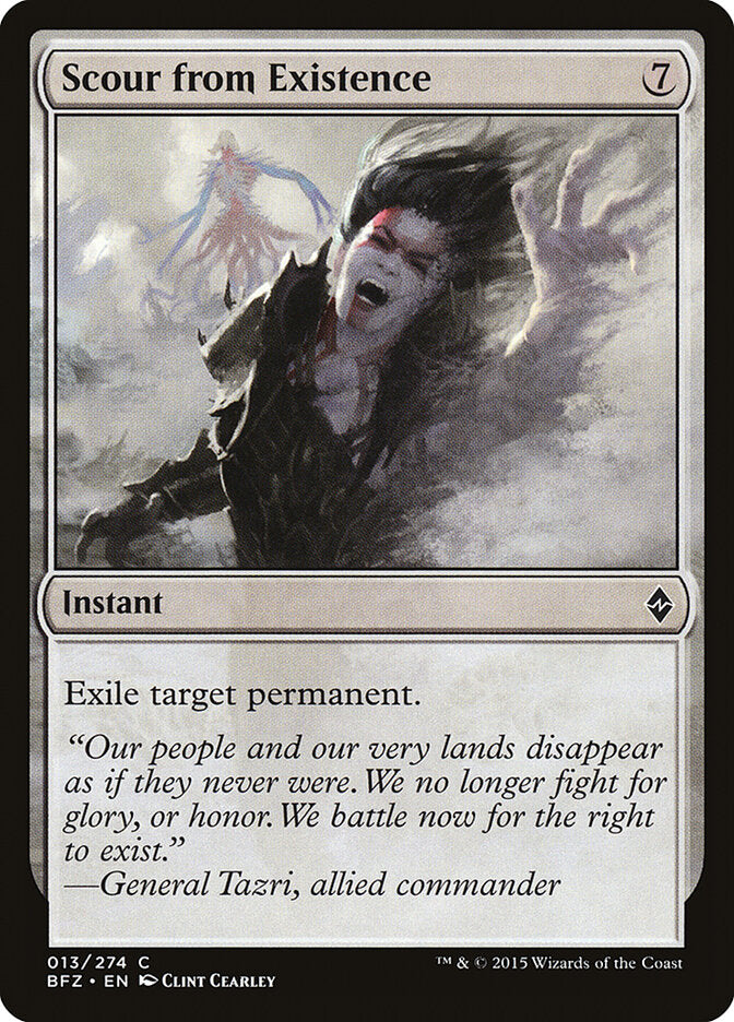 Scour from Existence (13) - Battle for Zendikar (BFZ)