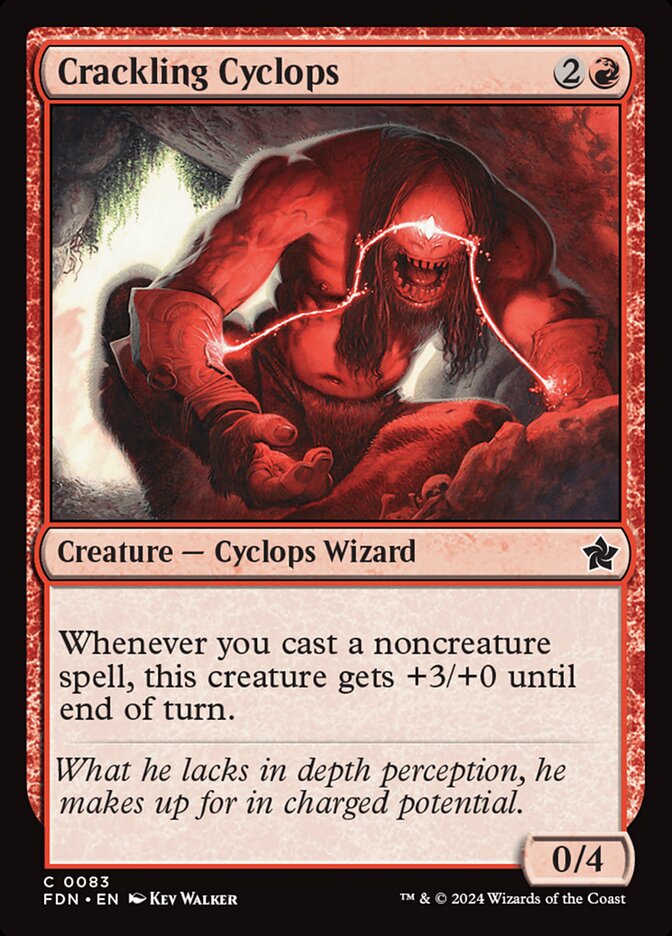 Crackling Cyclops (83) - Foundations (FDN)
