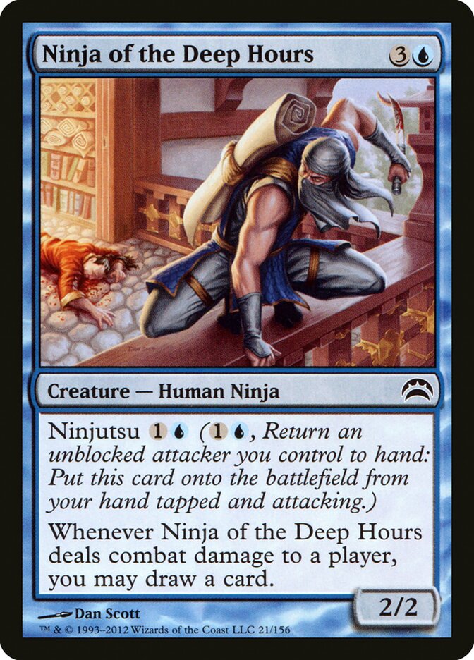 Ninja of the Deep Hours (21) - Planechase 2012 (PC2)