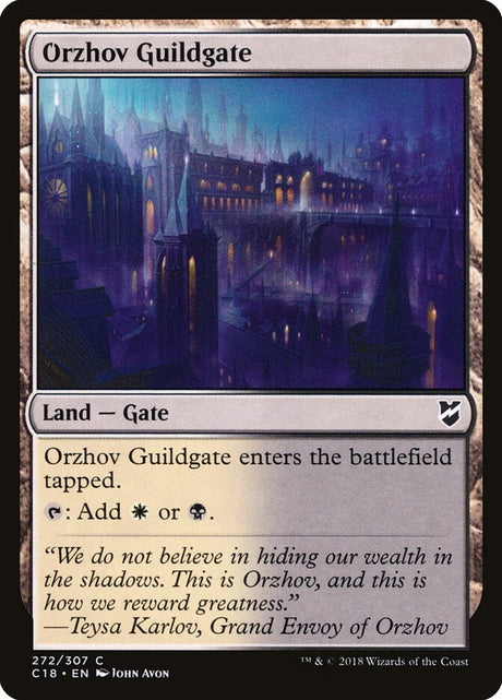 Orzhov Guildgate (272) - Commander 2018 (C18)