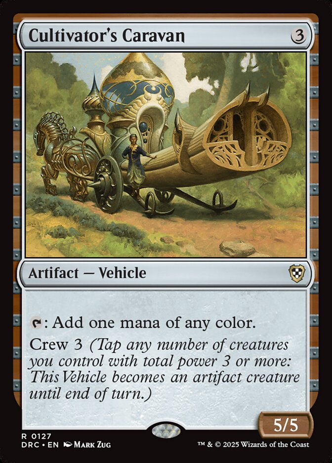 Cultivator's Caravan - Aetherdrift Commander (DRC)