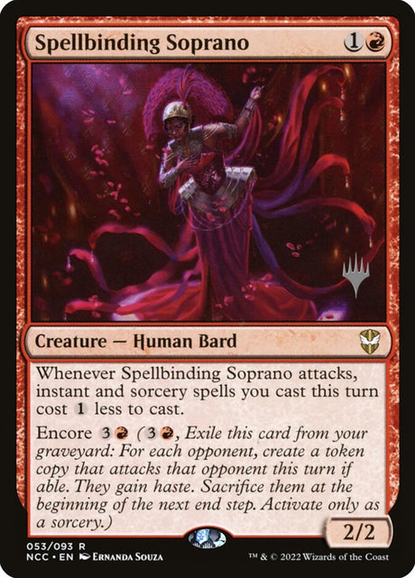 Spellbinding Soprano (53p) - New Capenna Commander Promos (PNCC)