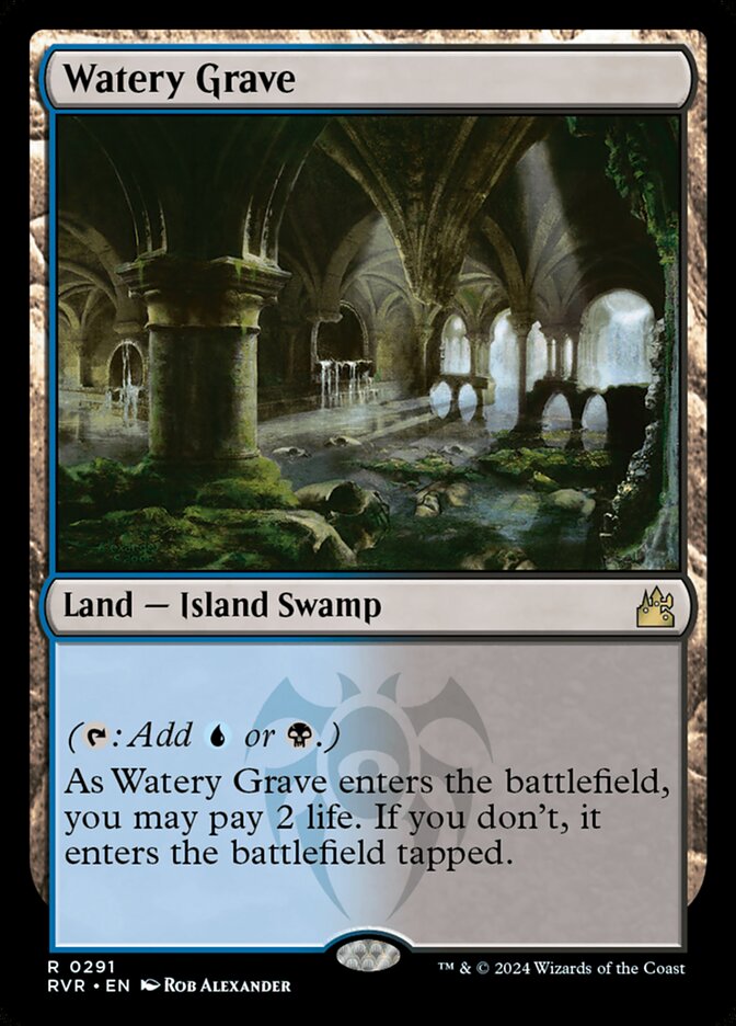 Watery Grave (291) - Ravnica Remastered (RVR)